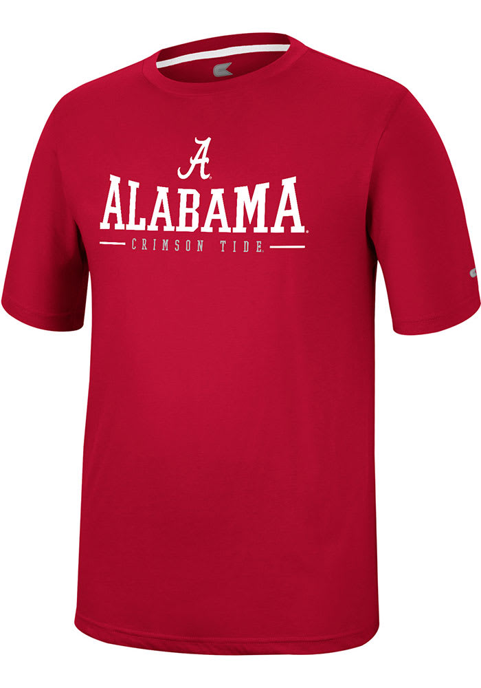 Colosseum Alabama Crimson Tide Crimson McFiddish Short Sleeve T Shirt