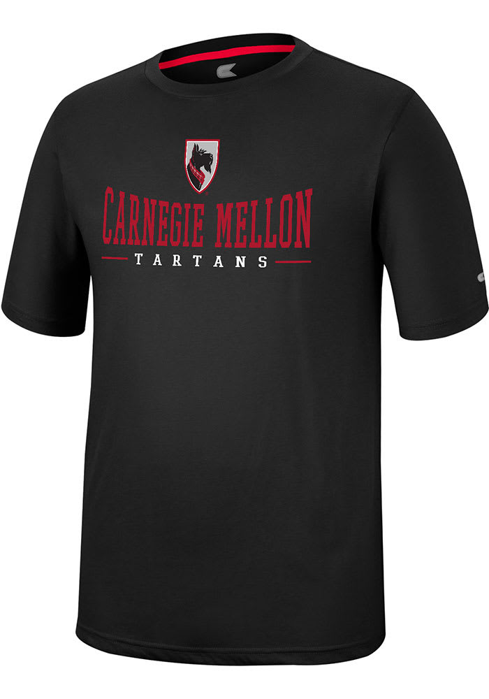 Colosseum Carnegie Mellon Tartans Black McFiddish Short Sleeve T Shirt