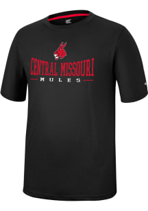Colosseum Central Missouri Mules Black McFiddish Short Sleeve T Shirt