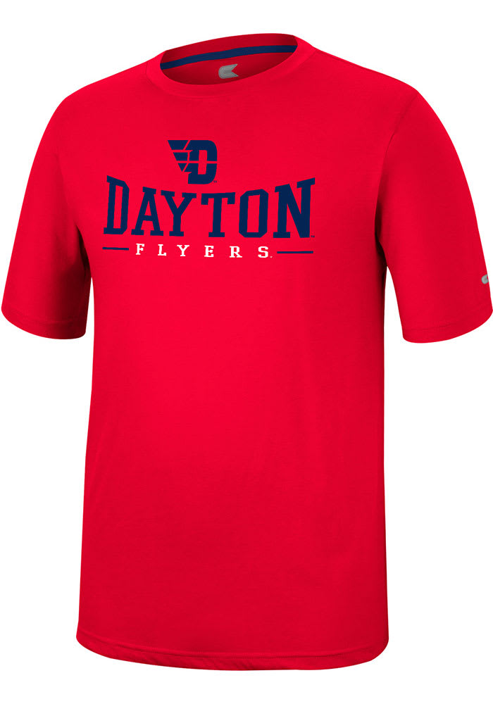 Colosseum Dayton Flyers Red McFiddish Short Sleeve T Shirt