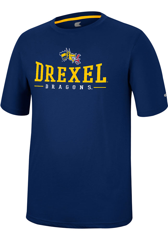 Colosseum Drexel Dragons Navy Blue McFiddish Short Sleeve T Shirt