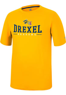Colosseum Drexel Dragons Gold McFiddish Short Sleeve T Shirt