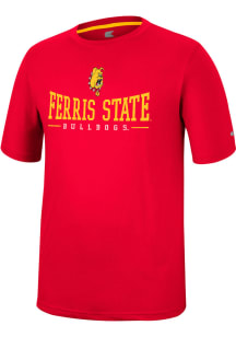 Colosseum Ferris State Bulldogs Red McFiddish Short Sleeve T Shirt
