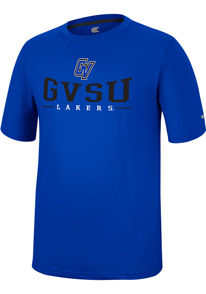 Colosseum Grand Valley State Lakers Blue McFiddish Short Sleeve T Shirt
