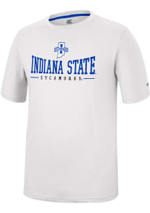 Colosseum Indiana State Sycamores White McFiddish Short Sleeve T Shirt