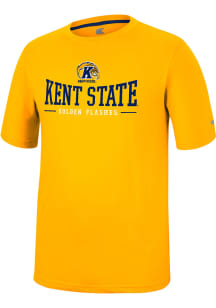 Colosseum Kent State Golden Flashes Gold McFiddish Short Sleeve T Shirt