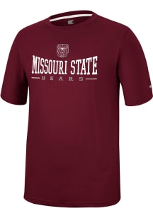 Colosseum Missouri State Bears Maroon McFiddish Short Sleeve T Shirt