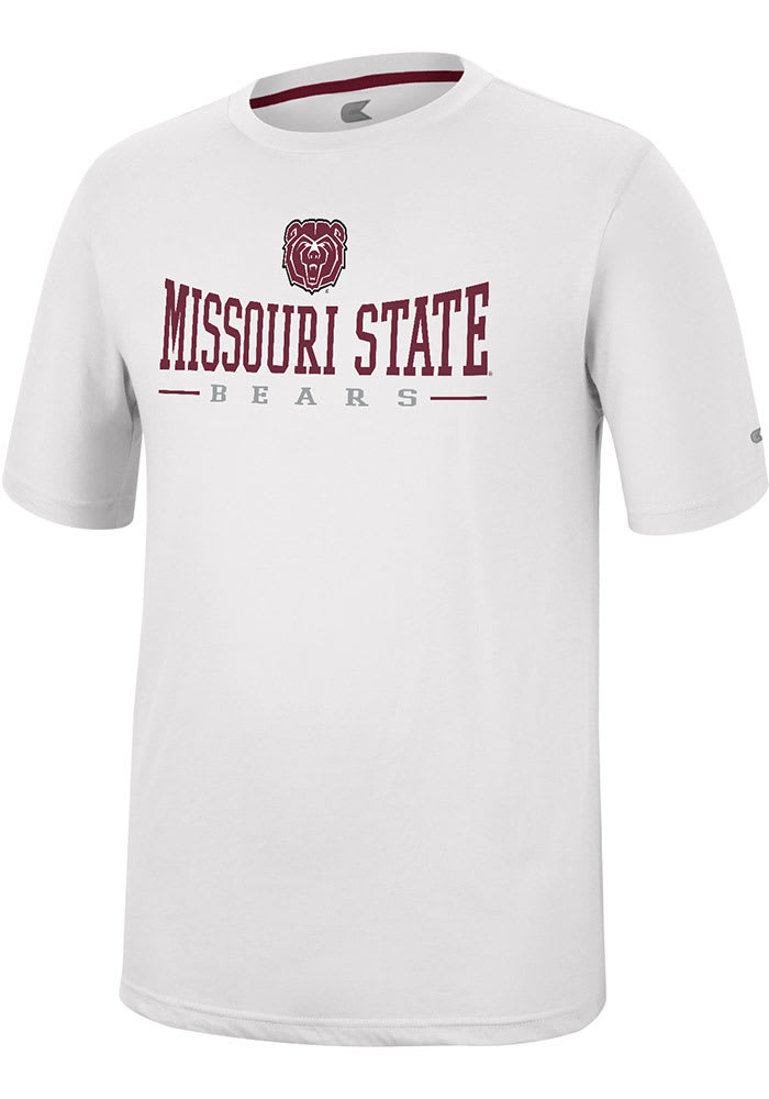 Colosseum Missouri State Bears White McFiddish Short Sleeve T Shirt
