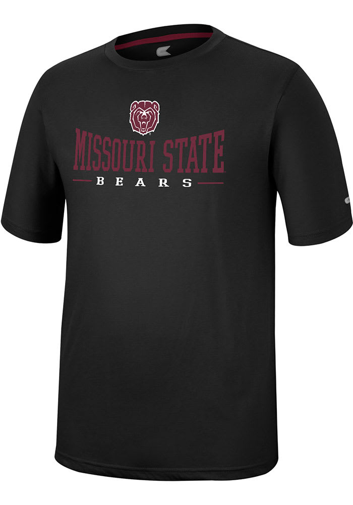 Colosseum Missouri State Bears Black McFiddish Short Sleeve T Shirt
