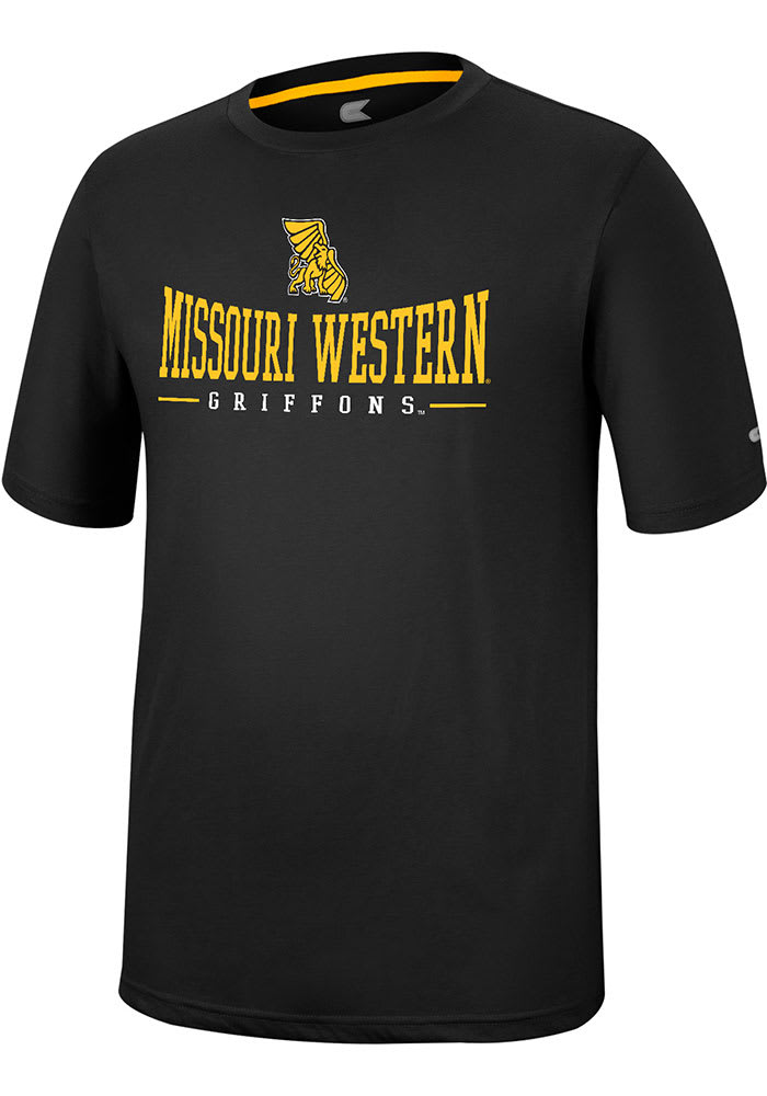 Colosseum Missouri Western Griffons Black McFiddish Short Sleeve T Shirt