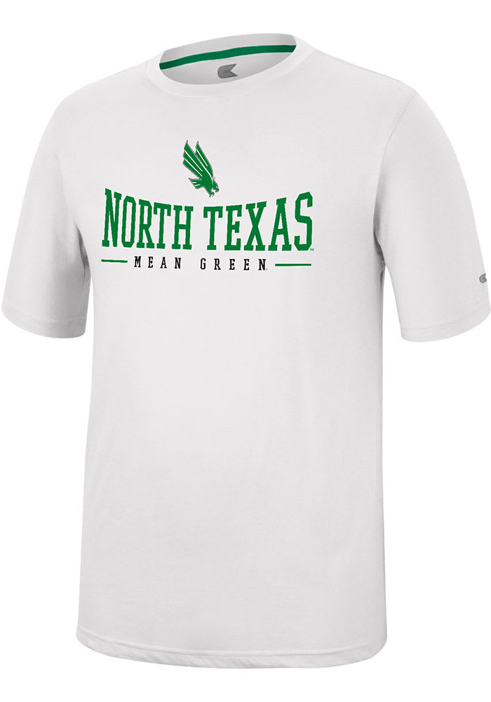 Colosseum North Texas Mean Green White McFiddish Short Sleeve T Shirt