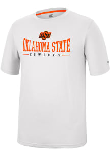 Colosseum Oklahoma State Cowboys White McFiddish Short Sleeve T Shirt