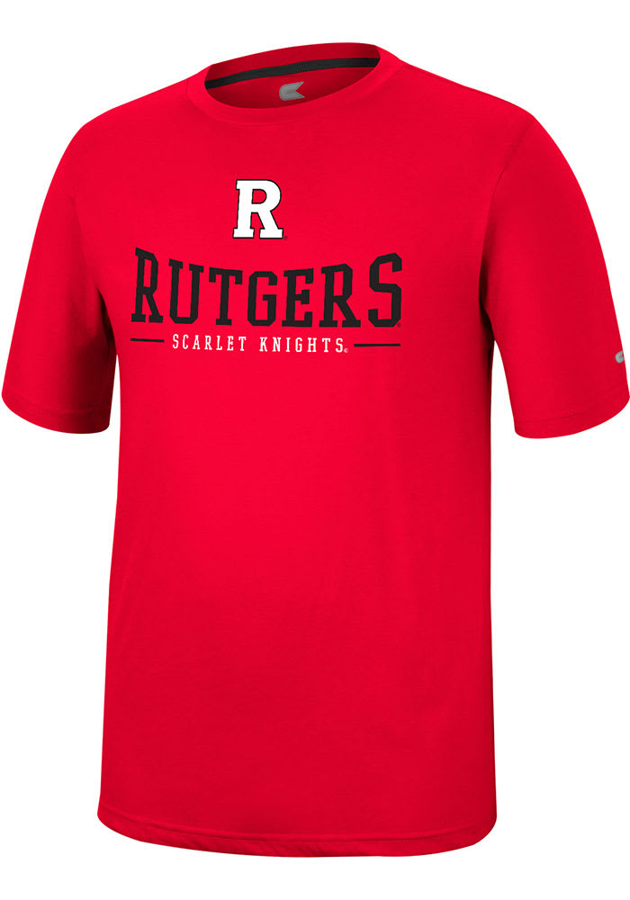 Colosseum Rutgers Scarlet Knights Red McFiddish Short Sleeve T Shirt