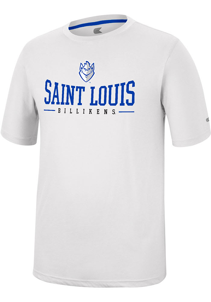 Colosseum Saint Louis Billikens White McFiddish Short Sleeve T Shirt