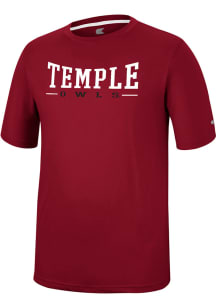 Colosseum Temple Owls Red McFiddish Short Sleeve T Shirt