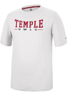 Colosseum Temple Owls White McFiddish Short Sleeve T Shirt
