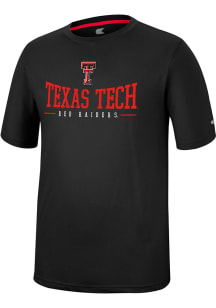 Colosseum Texas Tech Red Raiders Black McFiddish Short Sleeve T Shirt