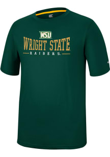 Colosseum Wright State Raiders Green McFiddish Short Sleeve T Shirt