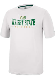 Colosseum Wright State Raiders White McFiddish Short Sleeve T Shirt