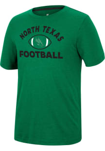 Colosseum North Texas Mean Green Green Motormouth Football Short Sleeve T Shirt