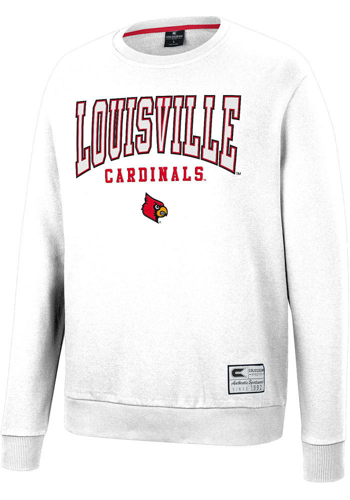 Louisville Cardinals Colosseum Turf Fleece Crew Sweatshirt