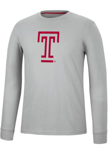 Colosseum Temple Owls Grey Spackler Long Sleeve T Shirt