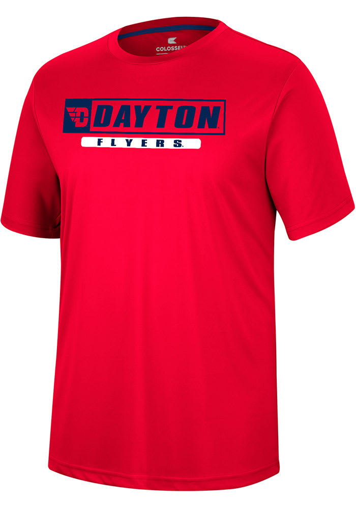 Colosseum Dayton Flyers Red TY Short Sleeve T Shirt