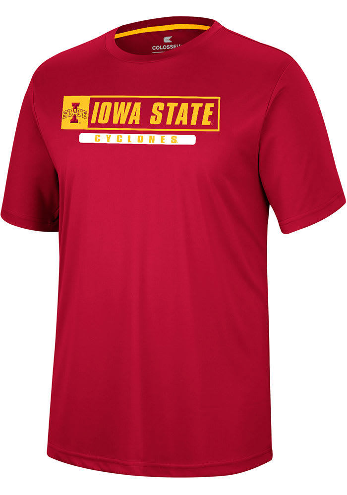 Colosseum Iowa State Cyclones Crimson TY Short Sleeve T Shirt