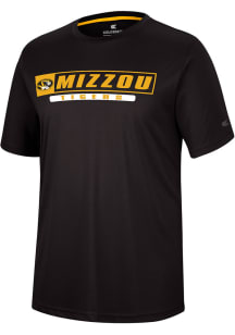 Colosseum Missouri Tigers Black TY Short Sleeve T Shirt