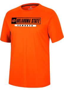 Colosseum Oklahoma State Cowboys Orange TY Short Sleeve T Shirt
