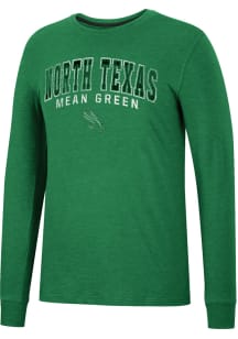 Colosseum North Texas Mean Green Green Webb Long Sleeve T Shirt