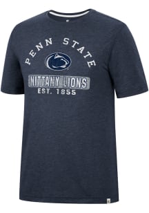Colosseum Penn State Nittany Lions Navy Blue Zen Philospher Short Sleeve T Shirt