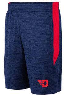 Colosseum Dayton Flyers Mens Navy Blue Curry Shorts
