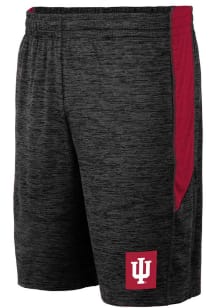 Colosseum Indiana Hoosiers Mens Black Curry Shorts