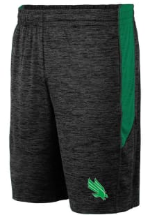 Colosseum North Texas Mean Green Mens Black Curry Shorts