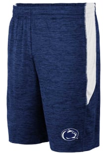 Mens Penn State Nittany Lions Navy Blue Colosseum Curry Shorts
