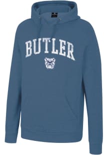 Colosseum Butler Bulldogs Mens Blue Allen Long Sleeve Hoodie