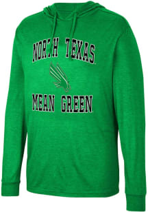 Colosseum North Texas Mean Green Mens Green Collin Long Sleeve Hoodie