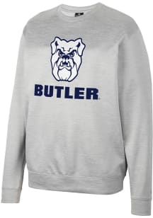 Colosseum Butler Bulldogs Mens Grey Creed Long Sleeve Sweatshirt