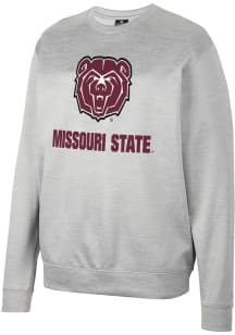 Colosseum Missouri State Bears Mens Grey Creed Long Sleeve Sweatshirt