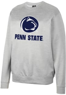 Colosseum Penn State Nittany Lions Mens Grey Creed Long Sleeve Sweatshirt