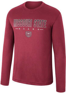 Colosseum Missouri State Bears Maroon Messi Long Sleeve T-Shirt