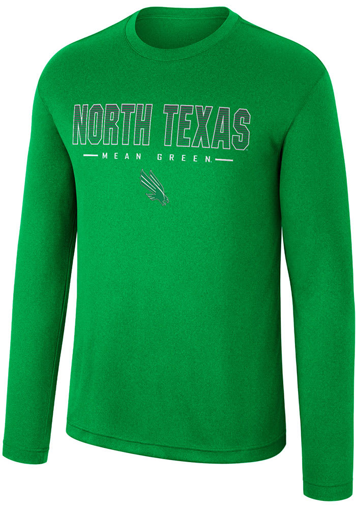 Colosseum North Texas Mean Green Green Messi Long Sleeve T-Shirt