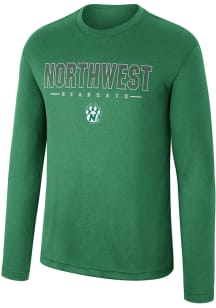 Colosseum Northwest Missouri State Bearcats Green Messi Long Sleeve T-Shirt