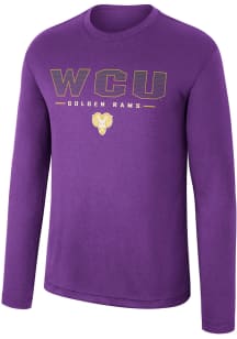 Colosseum West Chester Golden Rams Purple Messi Long Sleeve T-Shirt