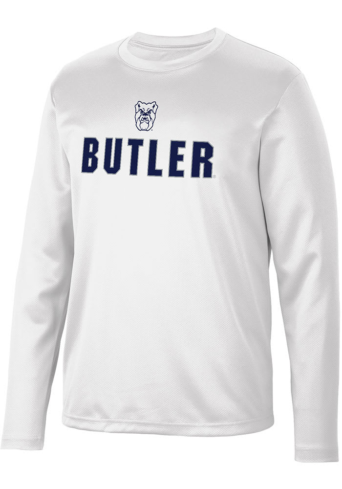 Colosseum Butler Bulldogs White Reed Long Sleeve T-Shirt