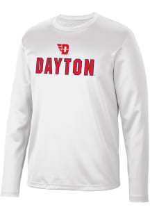 Colosseum Dayton Flyers White Reed Long Sleeve T-Shirt