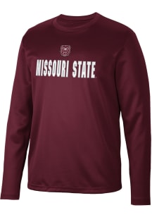 Colosseum Missouri State Bears Maroon Reed Long Sleeve T-Shirt