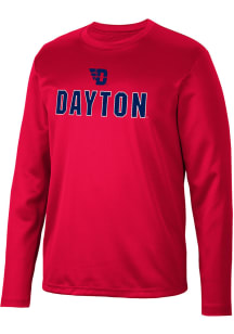 Colosseum Dayton Flyers Red Reed Long Sleeve T-Shirt