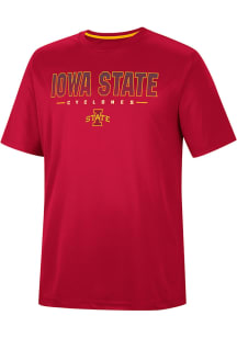 Colosseum Iowa State Cyclones Cardinal Hamilton Short Sleeve T Shirt